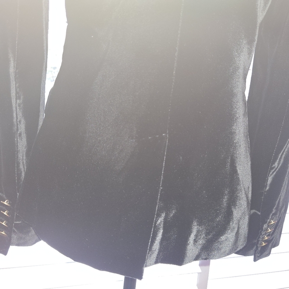 Dolce & Gabbana (D&G) velvet tuxedo blazer. EUC Size 42 - Picture 9 of 14